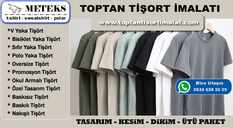 Toptan T-Shirt İmalatı